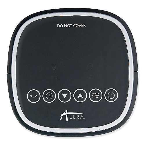 Alera Ceramic Heater Tower with Remote Control, 1,500 W, 7.17 x 7.17 x 22.95, Black (ALEHECT24)