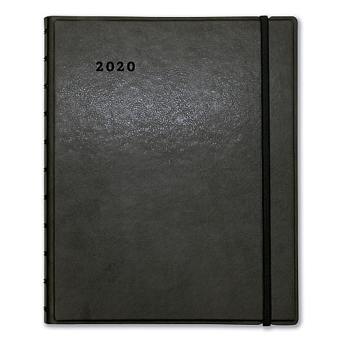 Filofax Soft Touch 17-Month Planner, 10.88 x 8.5, Black Cover, 17-Month: Aug 2025 to Dec 2026 (C1811001)