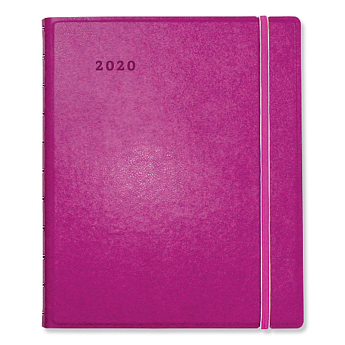 Filofax Soft Touch 17-Month Planner, 10.88 x 8.5, Fuchsia Cover, 17-Month: Aug 2025 to Dec 2026 (C1811003)
