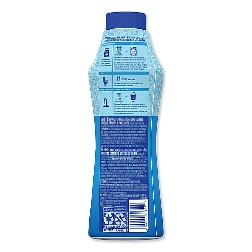 Clorox Control Bleach Crystals, Regular, 24 oz Canister, 6/Carton (31342)