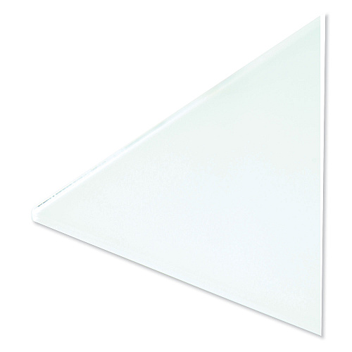 U Brands Floating Glass Dry Erase Board, 35 x 23, White (3975U0001)