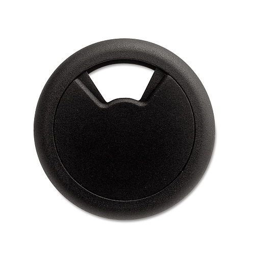Cord Away Grommet, Adjustable, 2.38" Diameter, Black (00202)