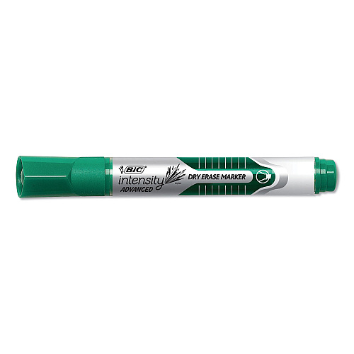 BIC Intensity Advanced Dry Erase Marker, Tank-Style, Broad Chisel Tip, Assorted Colors, 4/Pack (GELITP41AST)