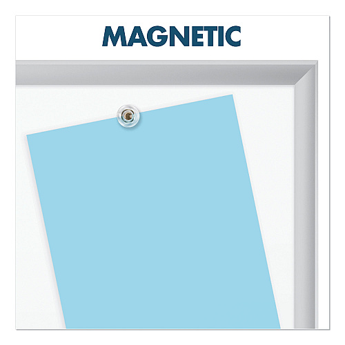 Quartet Classic Series Porcelain Magnetic Dry Erase Board, 72 x 48, White Surface, Silver Aluminum Frame (2547)