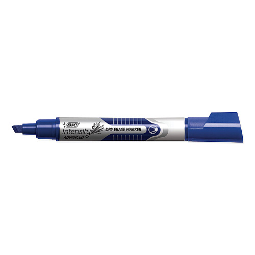BIC Intensity Advanced Dry Erase Marker, Tank-Style, Broad Chisel Tip, Assorted Colors, 4/Pack (GELITP41AST)