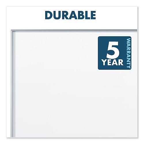 Quartet Fusion Nano-Clean Magnetic Whiteboard, 96 x 48, White Surface, Silver Aluminum Frame (NA9648F)