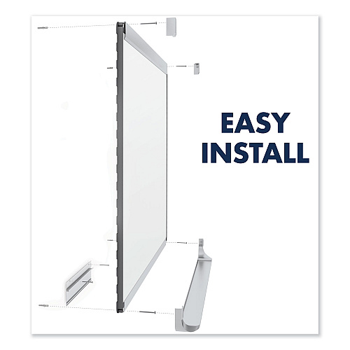 Quartet Prestige 2 Total Erase Whiteboard, 48 x 36, Aluminum Frame (TE544AP2)
