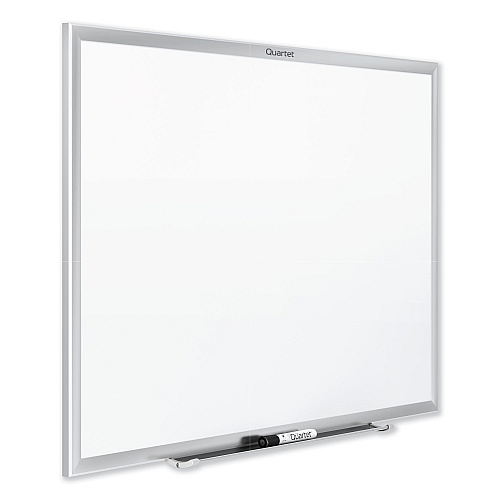 Quartet Classic Series Nano-Clean Dry Erase Board, 60 x 36, White Surface, Silver Aluminum Frame (SM535)