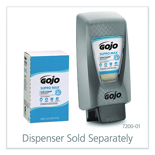 GOJO SUPRO MAX Hand Cleaner Refill, Unscented, 2,000 mL (727204)