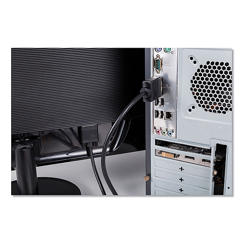 Innovera SVGA Cable, 25 ft, Black (IVR30036)