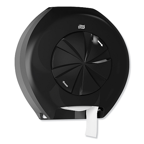 Tork&reg; OptiCore Standard Toilet Paper Dispenser, 3-Rolls, Black (565828)