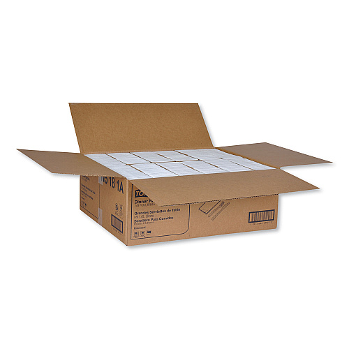 Tork&reg; Universal Dinner Napkins, White, 250 Napkin Pack, 12 Packs (N5181A)