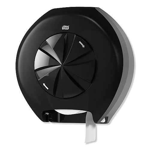Tork&reg; OptiCore Standard Toilet Paper Dispenser, 3-Rolls, Black (565828)