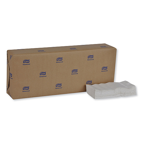 Tork Advanced Dinner Napkins, 2 Ply, 15" x 16.25", 1/8 Fold, White, 375/Packs, 8 Packs/Carton (NP310A)