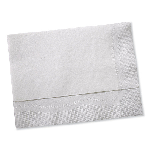 Tork&reg; Masterfold Dispenser Napkins, White, 500 Napkin Pack, 12 Packs (D802A)