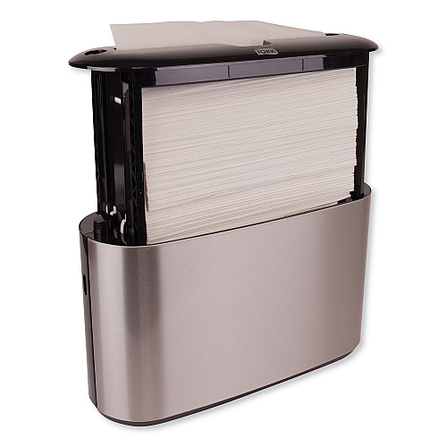 Tork&reg; Xpress Countertop Multifold Hand Towel Dispenser, Stainless (302030)