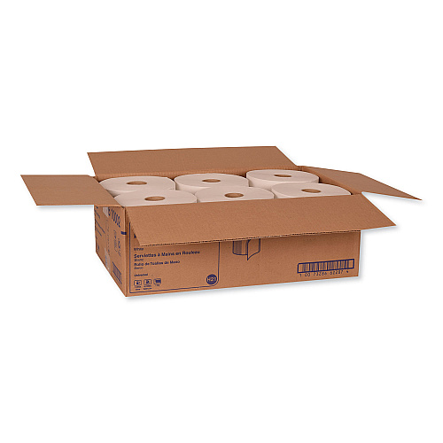 Tork&reg; Universal Hardwound Roll Paper Towels, White, 1,000-ft., 6 Rolls (RB10002)