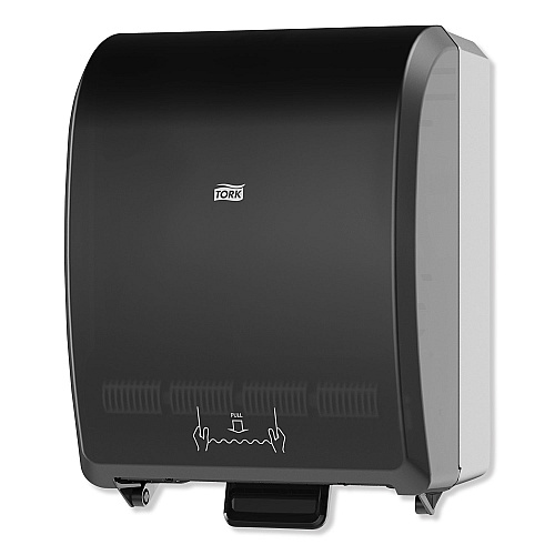 Tork&reg; Mechanical Hand Towel Roll Dispenser, H71 System, Black (772728)