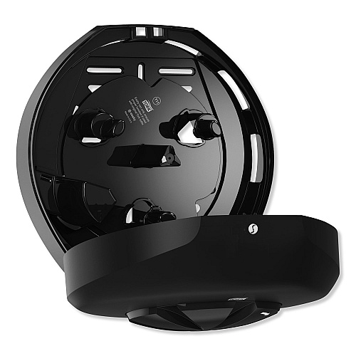 Tork&reg; OptiCore Standard Toilet Paper Dispenser, 3-Rolls, Black (565828)