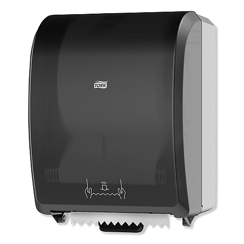 Tork&reg; Mechanical Hand Towel Roll Dispenser, H80 System, Black (772828)