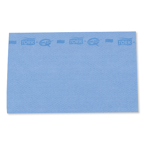 Tork Foodservice Cloth, 13 x 21, Blue, 150/Carton (192196)
