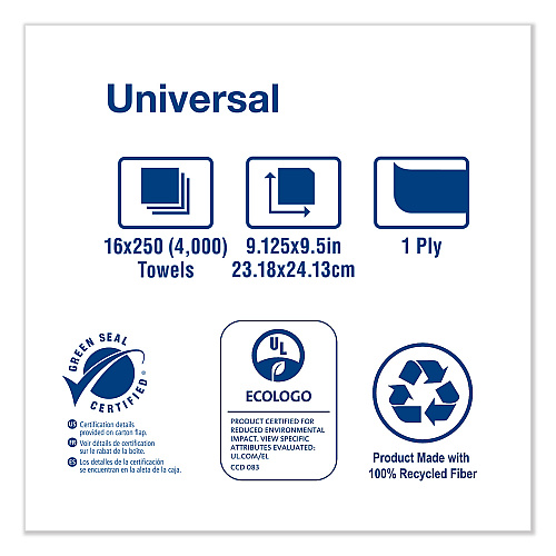 Tork&reg; Multifold Paper Towels, 1-Ply, Brown, 4000 Towels (MK520A)
