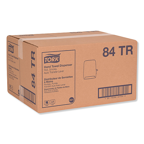 Tork&reg; Mechanical Paper Towel Roll Dispenser, Smoke (84TR)