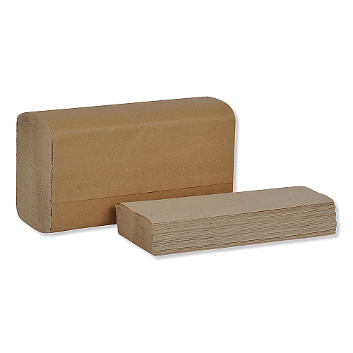 Tork&reg; Multifold Paper Towels, 1-Ply, Brown, 4000 Towels (MK520A)