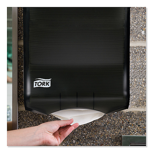 Tork&reg; Multifold and C-Fold Hand Towel Dispenser, Smoke (73TR)