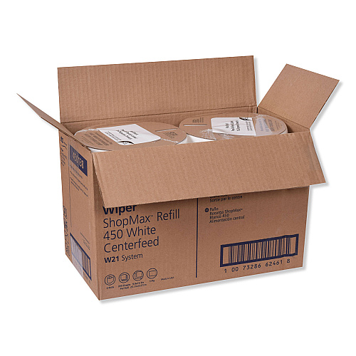 Tork Advanced ShopMax Wiper 450, 9.9 x 13.1, White, 200/Roll, 2 Rolls/Carton (450138)