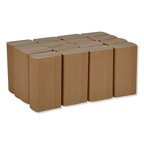Tork&reg; Multifold Paper Towels, 1-Ply, Brown, 4000 Towels (MK520A)