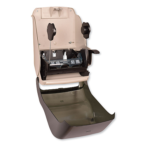 Tork&reg; Mechanical Paper Towel Roll Dispenser, Smoke (84TR)