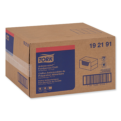 Tork&reg; Foodservice Cloth, 1-Ply, White, 150 Towels (192191)