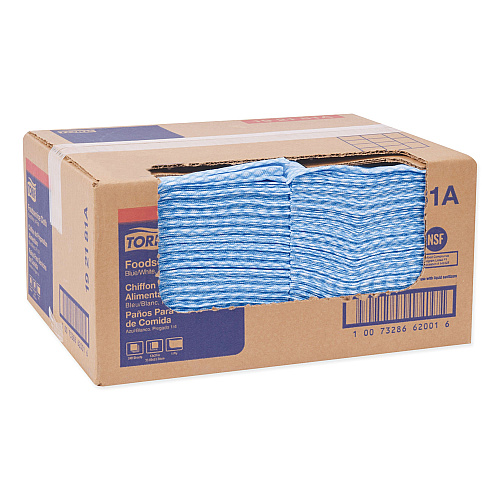 Tork&reg; Foodservice Cloth Towel, 1-Ply, 1/4 Fold, 240 Towels (192181A)