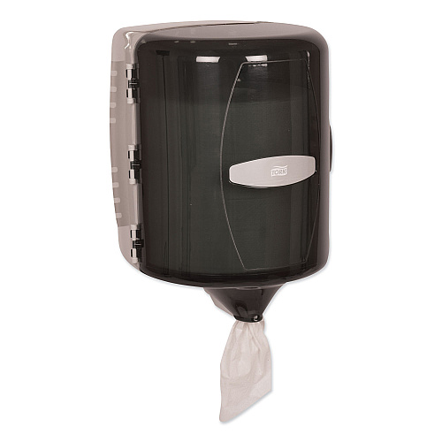 Tork&reg; Centerfeed Paper Hand Towel Dispenser, Smoke (93T)
