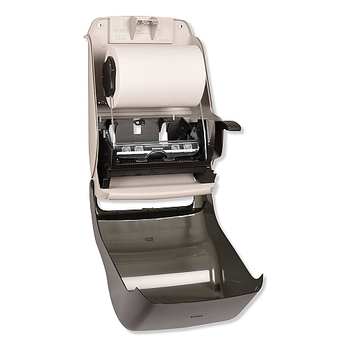 Tork&reg; Mechanical Paper Towel Roll Dispenser, Smoke (84TR)