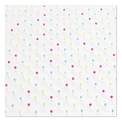 U Brands Map Push Pins, Plastic, Assorted, 0.5", 300/Pack (3086U0624)