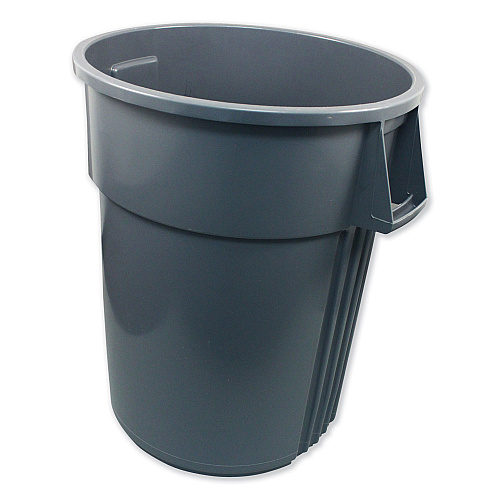 Impact Gator Plus Container, 55 gal, Plastic, Gray (77553)