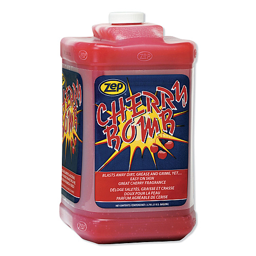 Zep Cherry Bomb Hand Cleaner Refill, Cherry Scent, 1 gal, 4/Carton (95124)