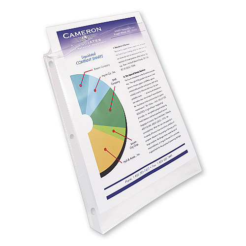 Avery Top-Load Poly Sheet Protectors, Heavy Gauge, Letter, Nonglare, 100/Box (74102)