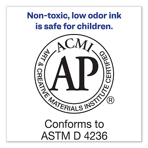 Avery MARKS A LOT Large Desk-Style Permanent Marker, Broad Chisel Tip, Green, Dozen (8885) (08885)