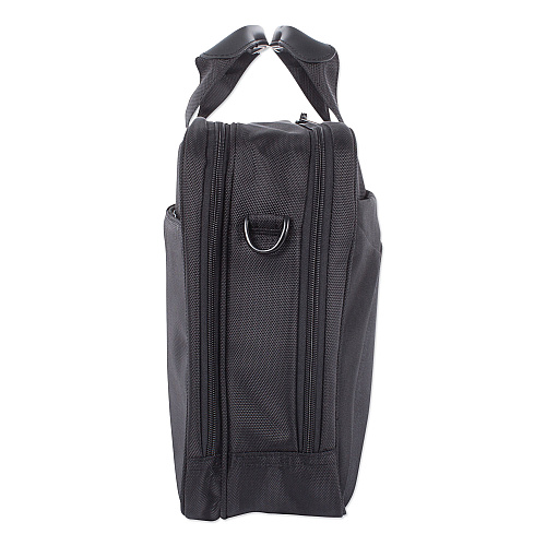 Swiss Mobility Purpose Executive Briefcase, Fits Devices Up to 15.6", Nylon, 3.5 x 3.5 x 12, Black (EXB1005SMBK)