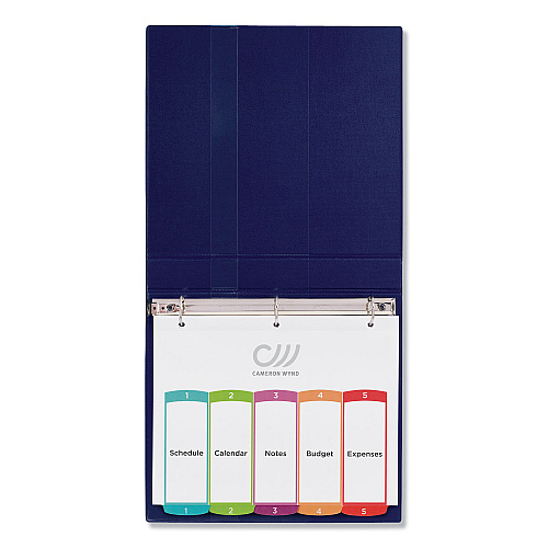 Avery Customizable TOC Ready Index Multicolor Tab Dividers, 5-Tab, 1 to 5, 11 x 8.5, White, Contemporary Color Tabs, 1 Set (11840)