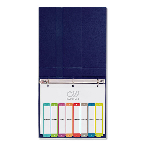 Avery Customizable TOC Ready Index Multicolor Tab Dividers, 8-Tab, 1 to 8, 11 x 8.5, White, Contemporary Color Tabs, 1 Set (11841)