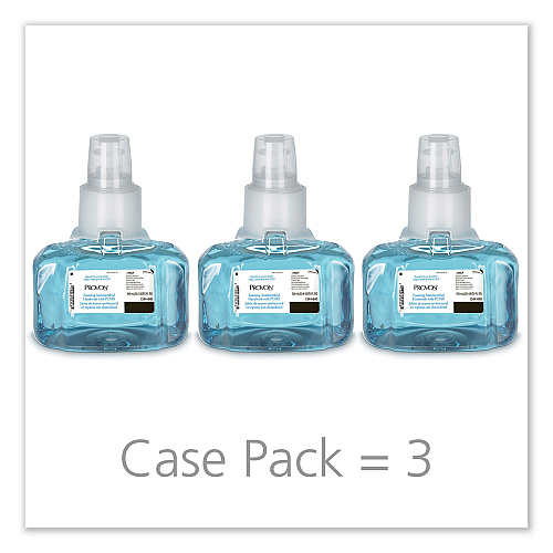 PROVON Foaming Antimicrobial Handwash with PCMX Refill, For LTX-7, Floral Scent, 700 mL, 3/Carton Floral Scent - 23.67 fl oz - Pump Bottle Dispenser - Kill Germs, Bacteria Remover - Hand - Triclosan-free, Pleasant Scent - 3 / Carton (134403)