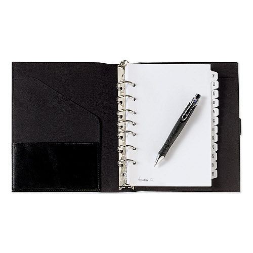 Avery Preprinted Tab Dividers, 12-Tab, Jan. to Dec., 8.5 x 5.5, White, 1 Set (11315)