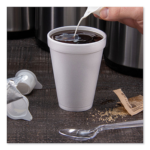 Dart&reg; Foam Drink Cups, 12-oz., 1000 White Cups (12J12)