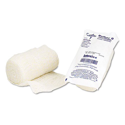 Medline Bulkee II Gauze Bandages, Sterile, 4.5" x 4.1 yd, 100 Rolls/Carton (NON25865)