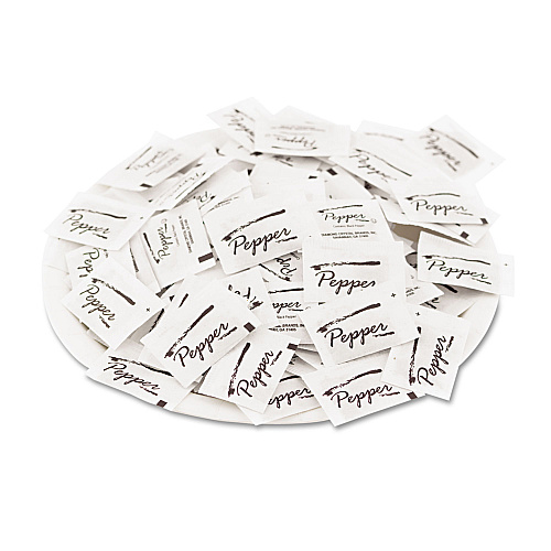 Diamond Crystal Pepper Packets, 0.1 grams, 3,000/Carton (14462)