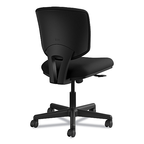 HON Volt Series Task Chair with Synchro-Tilt, Supports Up to 250 lb, 18" to 22.25" Seat Height, Black (5703GA10T)